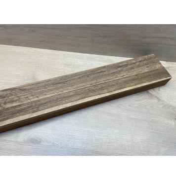 Овенгкол заготовка сквозного грифа гитары Радиал ААА 49х(48-18-48)х1010 мм - из 3х частей-10