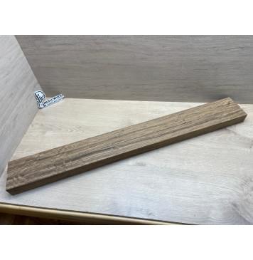 Овенгкол заготовка сквозного грифа гитары Радиал ААА 48х(50-19-50)х1003 мм - из 3х частей-0