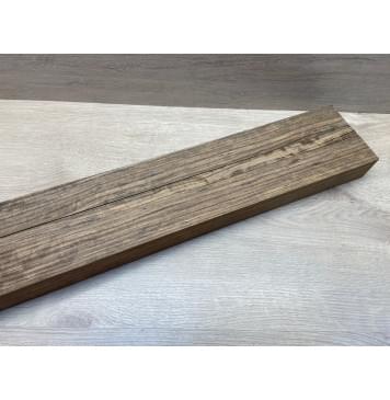 Овенгкол заготовка сквозного грифа гитары Радиал ААА 48х(50-19-50)х1003 мм - из 3х частей-11