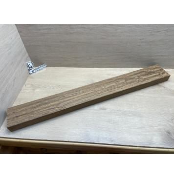 Овенгкол заготовка сквозного грифа гитары Радиал АА 48.5х(50.5-20-50.5)х1008 мм - из 3х частей-0