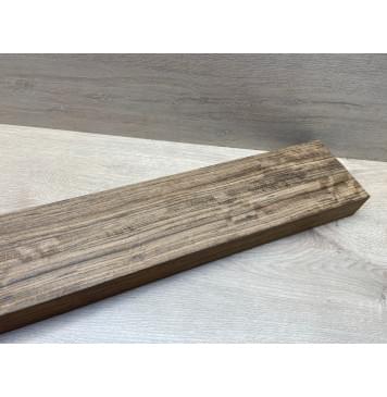 Овенгкол заготовка сквозного грифа гитары Радиал АА 48.5х(50.5-20-50.5)х1008 мм - из 3х частей-1