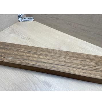 Овенгкол заготовка сквозного грифа гитары Радиал АА 48.5х(50.5-20-50.5)х1008 мм - из 3х частей-2