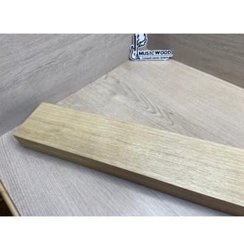 Корина Белая  заготовка грифа электрогитары Радиал ААА 44.5х103х785 мм-2