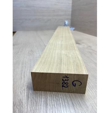 Корина Белая  заготовка грифа электрогитары Радиал ААА 44.5х103х785 мм-3