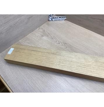 Корина Белая  заготовка грифа электрогитары Радиал ААА 44.5х103х785 мм-10