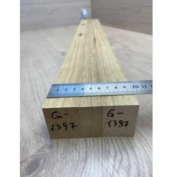 Корина Белая заготовка грифа электрогитары Радиал АА 44х(35-22-35)х780 мм - из 3х частей (Уценка-червоточины)-5