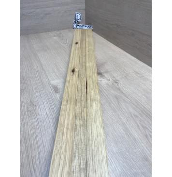 Корина Белая заготовка грифа электрогитары Радиал АА 44х(35-22-35)х780 мм - из 3х частей (Уценка-червоточины)-7