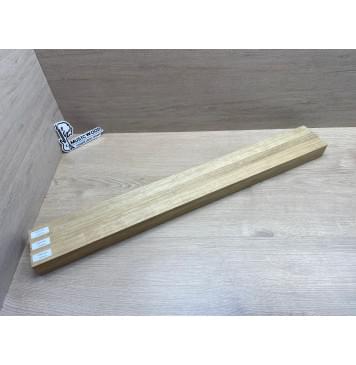 Корина Белая заготовка грифа электрогитары Радиал АА 44х(35-22-35)х780 мм - из 3х частей (Уценка-червоточины)-9