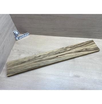 Корина Чёрная заготовка грифа электрогитары Радиал АА 22.5х(48.5-14-48.5)х740 мм - из 3х частей-1