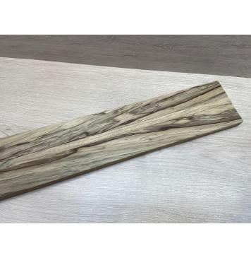 Корина Чёрная заготовка грифа электрогитары Радиал АА 22.5х(48.5-14-48.5)х740 мм - из 3х частей-2