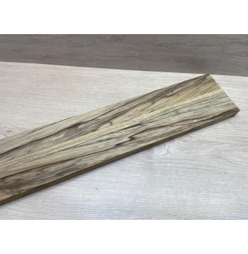 Корина Чёрная заготовка грифа электрогитары Радиал АА 22.5х(48.5-14-48.5)х740 мм - из 3х частей-10