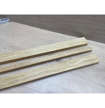 Корина Белая заготовка грифа электрогитары Смешанный ААА 24х(48-22-48)х730 мм - из 3х частей-3