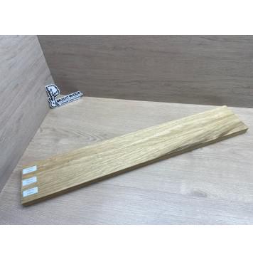 Корина Белая заготовка грифа электрогитары Смешанный ААА 24х(48-22-48)х730 мм - из 3х частей-7