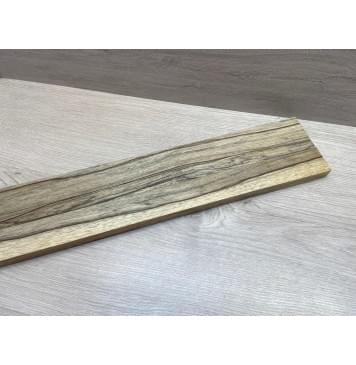 Корина Чёрная заготовка грифа электрогитары Радиал АА 21х(42-20-42)х730 мм - из 3х частей-1