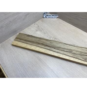 Корина Чёрная заготовка грифа электрогитары Радиал АА 21х(42-20-42)х730 мм - из 3х частей-4