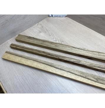 Корина Чёрная заготовка грифа электрогитары Радиал АА 21х(42-20-42)х730 мм - из 3х частей-8