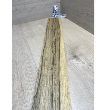 Корина Чёрная заготовка грифа электрогитары Радиал АА 21х(42-20-42)х730 мм - из 3х частей-7