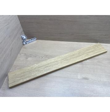 Корина Белая заготовка грифа электрогитары Радиал АА 22х(44-18-44)х785 мм - из 3х частей-0