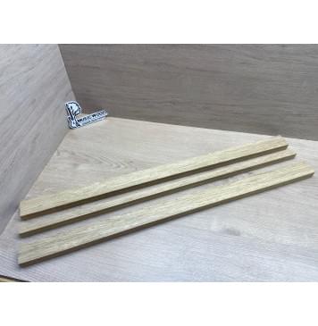 Корина Белая заготовка грифа электрогитары Радиал АА 22х(44-18-44)х785 мм - из 3х частей-3