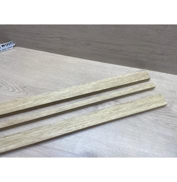 Корина Белая заготовка грифа электрогитары Радиал АА 22х(44-18-44)х785 мм - из 3х частей-4