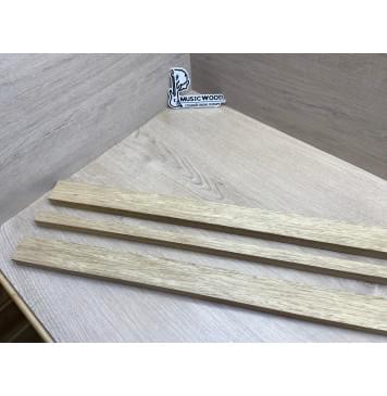 Корина Белая заготовка грифа электрогитары Радиал АА 22х(44-18-44)х785 мм - из 3х частей-8