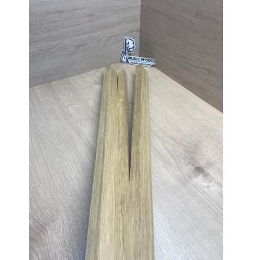 Корина Белая заготовка грифа электрогитары Радиал АА 22х(44-18-44)х785 мм - из 3х частей-7