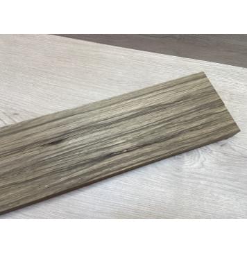 Корина Чёрная заготовка грифа безголовой гитары Радиал АА 25х(49-24-49)х595 мм - из 3х частей-1