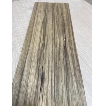 Корина Чёрная заготовка грифа безголовой гитары Радиал АА 25х(49-24-49)х595 мм - из 3х частей-8