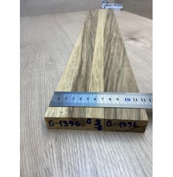 Корина Чёрная заготовка грифа электрогитары Радиал АА 22х(47.5-21-47.5)х730 мм - из 3х частей-4