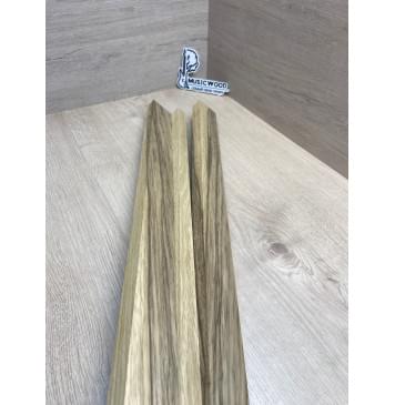 Корина Чёрная заготовка грифа электрогитары Радиал АА 22х(47.5-21-47.5)х730 мм - из 3х частей-5