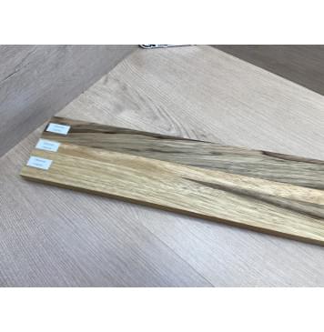 Корина Чёрная заготовка грифа электрогитары Радиал АА 22х(47.5-21-47.5)х730 мм - из 3х частей-9