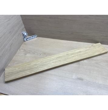 Корина Белая заготовка грифа электрогитары Смешанный ААА 22х(44-20-44)х805 мм - из 3х частей-0