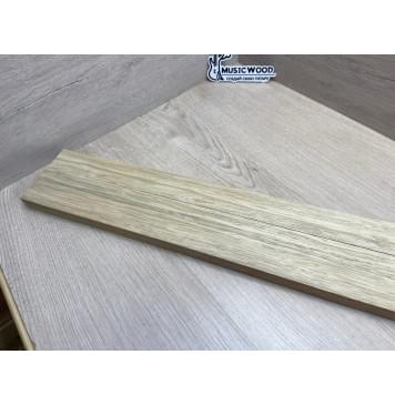 Корина Белая заготовка грифа электрогитары Смешанный ААА 22х(44-20-44)х805 мм - из 3х частей-2