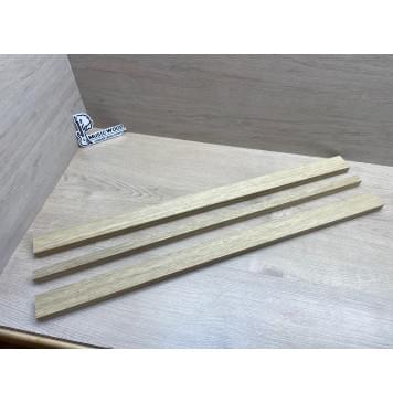 Корина Белая заготовка грифа электрогитары Радиал АА 22х(44-19-44)х785 мм - из 3х частей-3