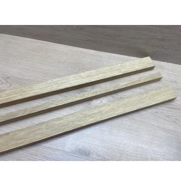 Корина Белая заготовка грифа электрогитары Радиал АА 22х(44-19-44)х785 мм - из 3х частей-4