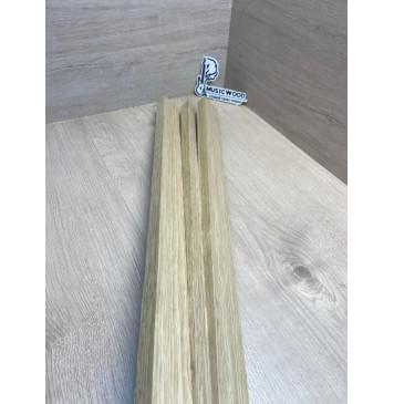 Корина Белая заготовка грифа электрогитары Радиал АА 22х(44-19-44)х785 мм - из 3х частей-6