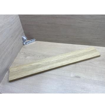 Корина Белая заготовка грифа электрогитары Смешанный ААА 22х(46-18-46)х780 мм - из 3х частей-0