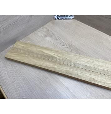 Корина Белая заготовка грифа электрогитары Смешанный ААА 22х(46-18-46)х780 мм - из 3х частей-2