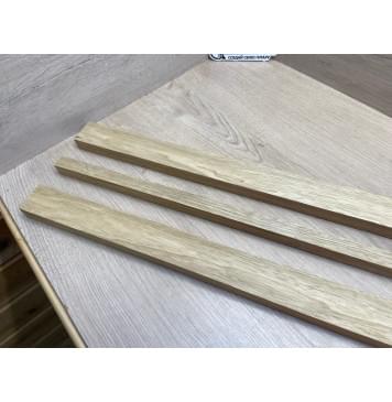 Корина Белая заготовка грифа электрогитары Смешанный ААА 22х(46-18-46)х780 мм - из 3х частей-6