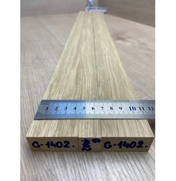 Корина Белая заготовка грифа электрогитары Смешанный ААА 21х(44-19-44)х780 мм - из 3х частей-5