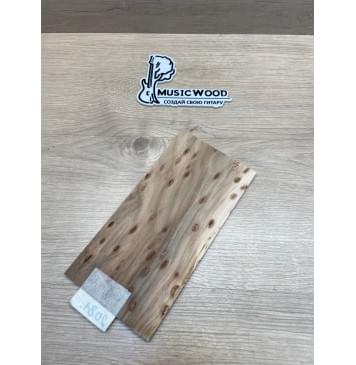 Карагач "Птичий Глаз" заготовка накладки на головку грифа Смешанный ААА Кап ААА 5,8х115х220 мм-3