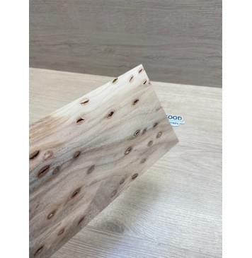 Карагач "Птичий Глаз" заготовка накладки на головку грифа Смешанный ААА Кап ААА 5,8х115х220 мм-1