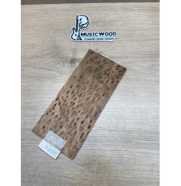 Карагач "Птичий Глаз" заготовка накладки на головку грифа Смешанный ААА Кап ААА 4,5х115х250 мм-3