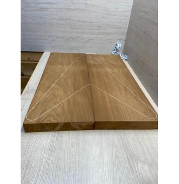 Ольха Печёная 180 гр заготовка корпуса Смешанный ААА 41х225х585-575 мм, 453 кг/м3, 2 шт Ольха Печёная 180 гр заготовка корпуса Смешанный ААА 41х225х585-575 мм, 453 кг/м3, 2 шт-2