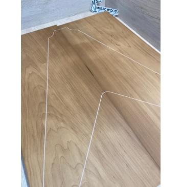 Ольха Печёная 180 гр заготовка корпуса Смешанный ААА 41х225х585-575 мм, 453 кг/м3, 2 шт Ольха Печёная 180 гр заготовка корпуса Смешанный ААА 41х225х585-575 мм, 453 кг/м3, 2 шт-4