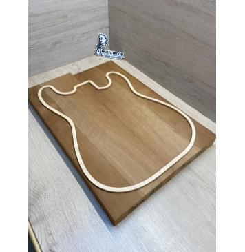 Ольха Печёная 180 гр заготовка корпуса Смешанный ААА 41х175х510-490 мм, 492 кг/м3, 2 шт Ольха Печёная 180 гр заготовка корпуса Смешанный ААА 41х175х510-490 мм, 492 кг/м3, 2 шт-3