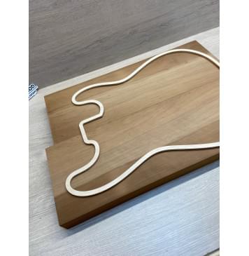 Ольха Печёная 180 гр заготовка корпуса Смешанный ААА 41х175х510-490 мм, 492 кг/м3, 2 шт Ольха Печёная 180 гр заготовка корпуса Смешанный ААА 41х175х510-490 мм, 492 кг/м3, 2 шт-4