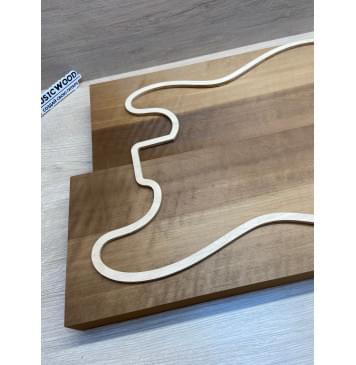 Ольха Печёная 180 гр заготовка корпуса Радиал ААА 42.5х180х510-480 мм, 436 кг/м3, 2 шт Ольха Печёная 180 гр заготовка корпуса Радиал ААА 42.5х180х510-480 мм, 436 кг/м3, 2 шт-5