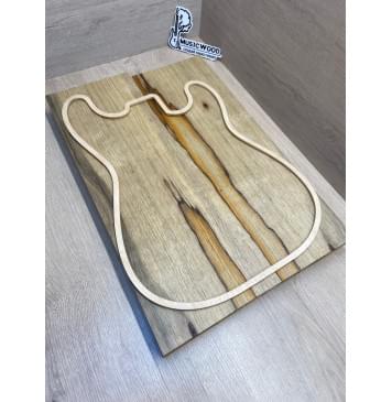 Корина Чёрная заготовка корпуса Радиал ААА 45х171х510-495 мм, 2 шт, 584 кг/м3-1