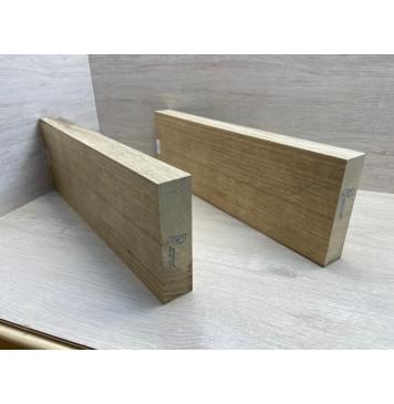 Корина Чёрная заготовка корпуса Радиал ААА 45х171х510-495 мм, 2 шт, 584 кг/м3-11